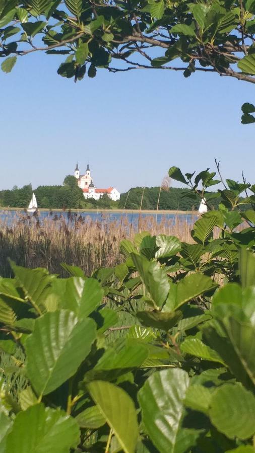 Dom Nad Wigrami Panzió Leszczewek Kültér fotó